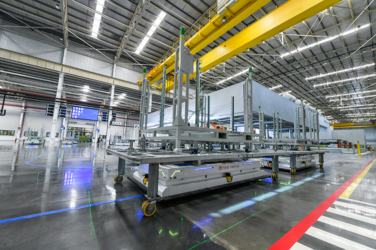 走進賽力斯重慶智慧工廠aito問界m5生產(chǎn)過程揭秘